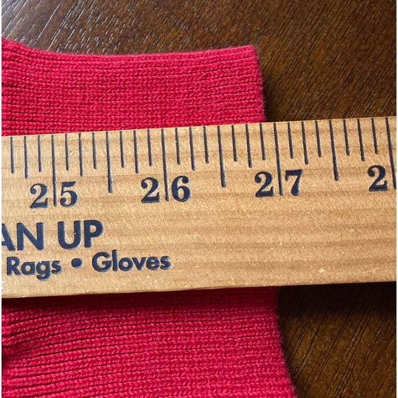 NWT Men’s Size XL Old Navy Red and Blue Striped VNeck Sweater - Picture 11 of 16